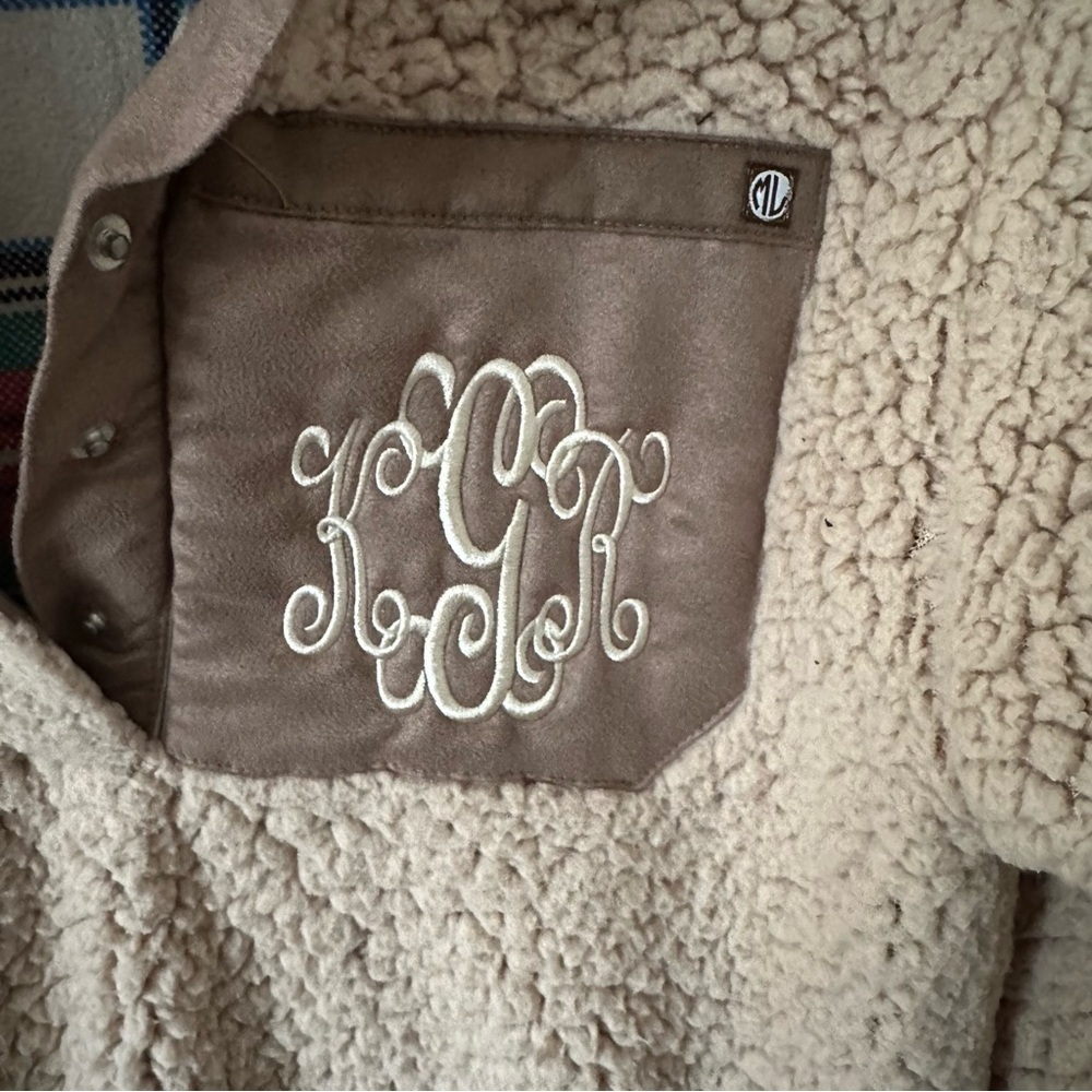 Reversible Monogrammed Sweatshirt - Picture 3 of 9